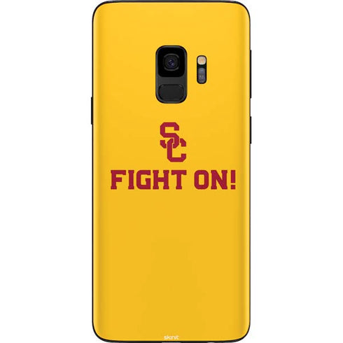 University of Southern California USC Fight On Gold Galaxy S9 Skin